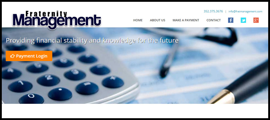 Fraternity Management's platform makes accepting dues payment easy for chapters.